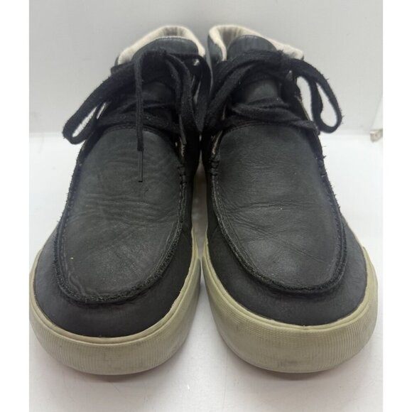 Keen Timmons Chukka Boots Men's Sz 11 Black Soft Leather Lace Up Moc Toe 1002828 - Picture 2 of 9